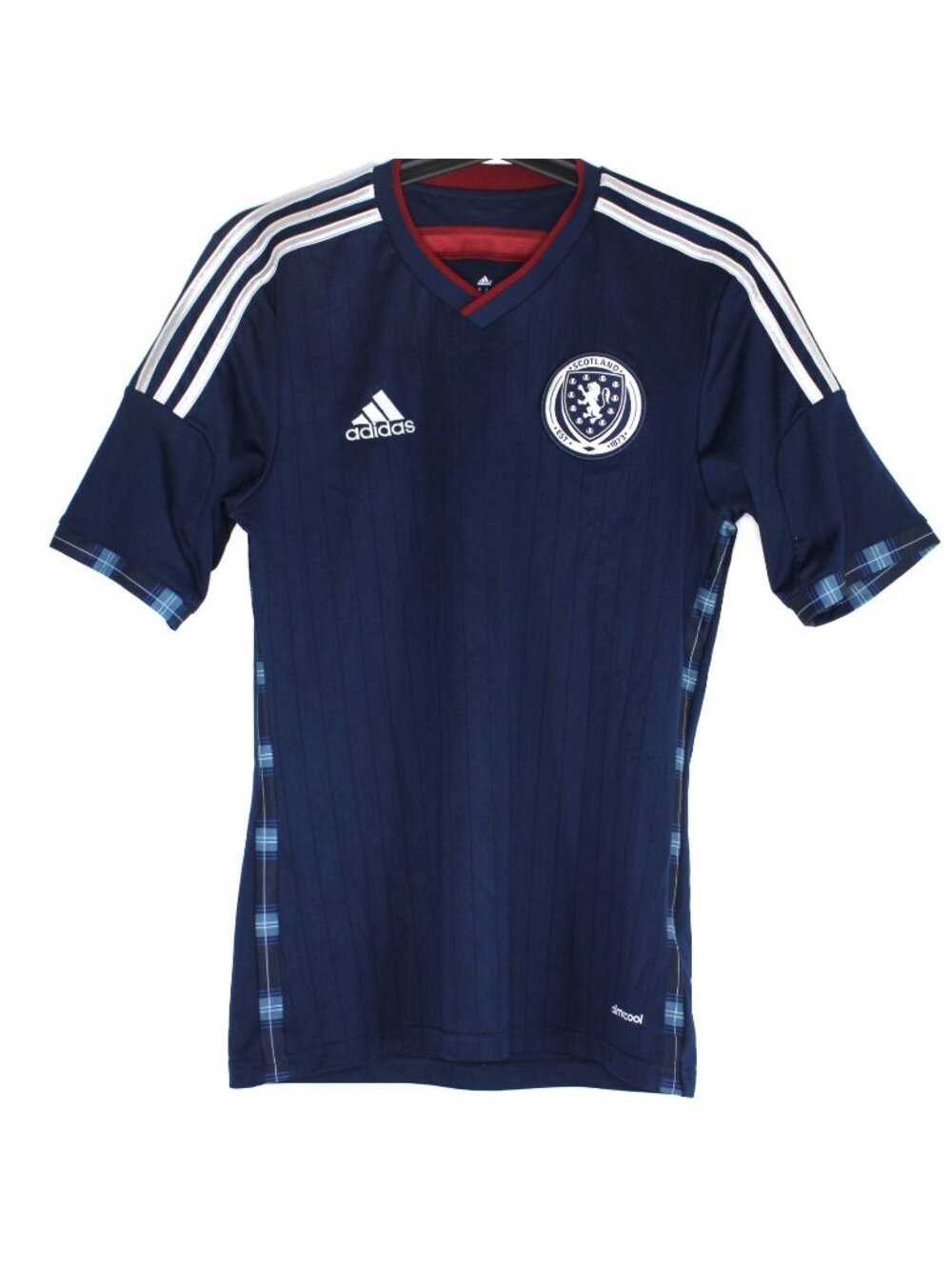 Adidas Mens XS 2014 2015 Scotland Home Soccer Football Jersey Z3
